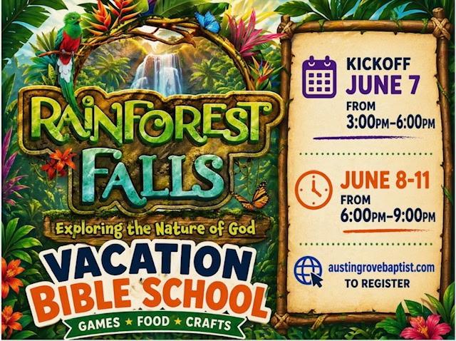 Rainforest Falls Vacation Bible School